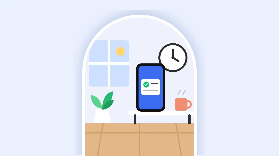 Plumping cushions on a sofa, cleaning on your own schedule